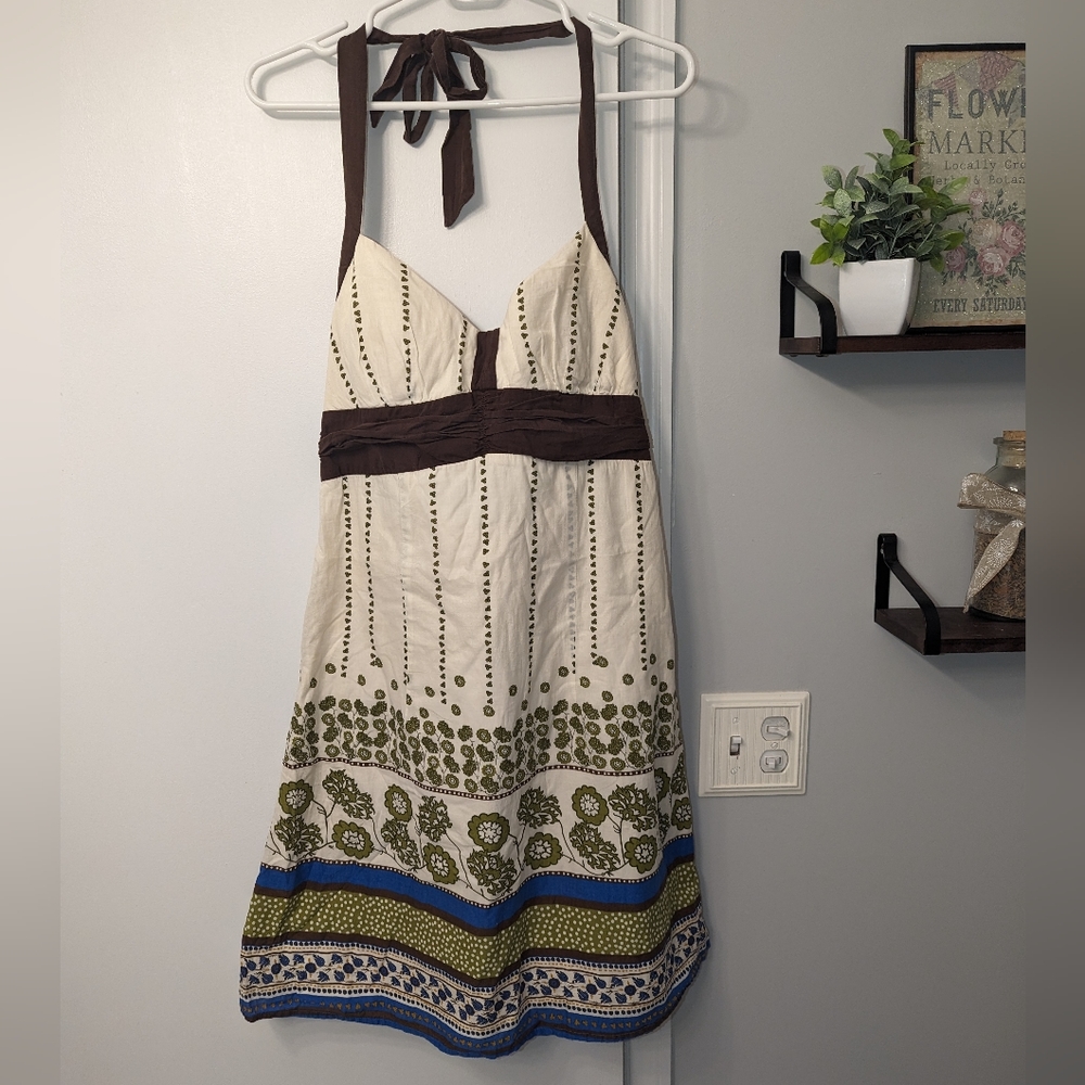 3/$10 Floral Halter Dress